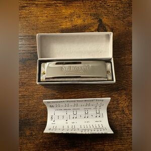 Vintage St. Joseph Aspirin Hohner Advertising Harmonica
